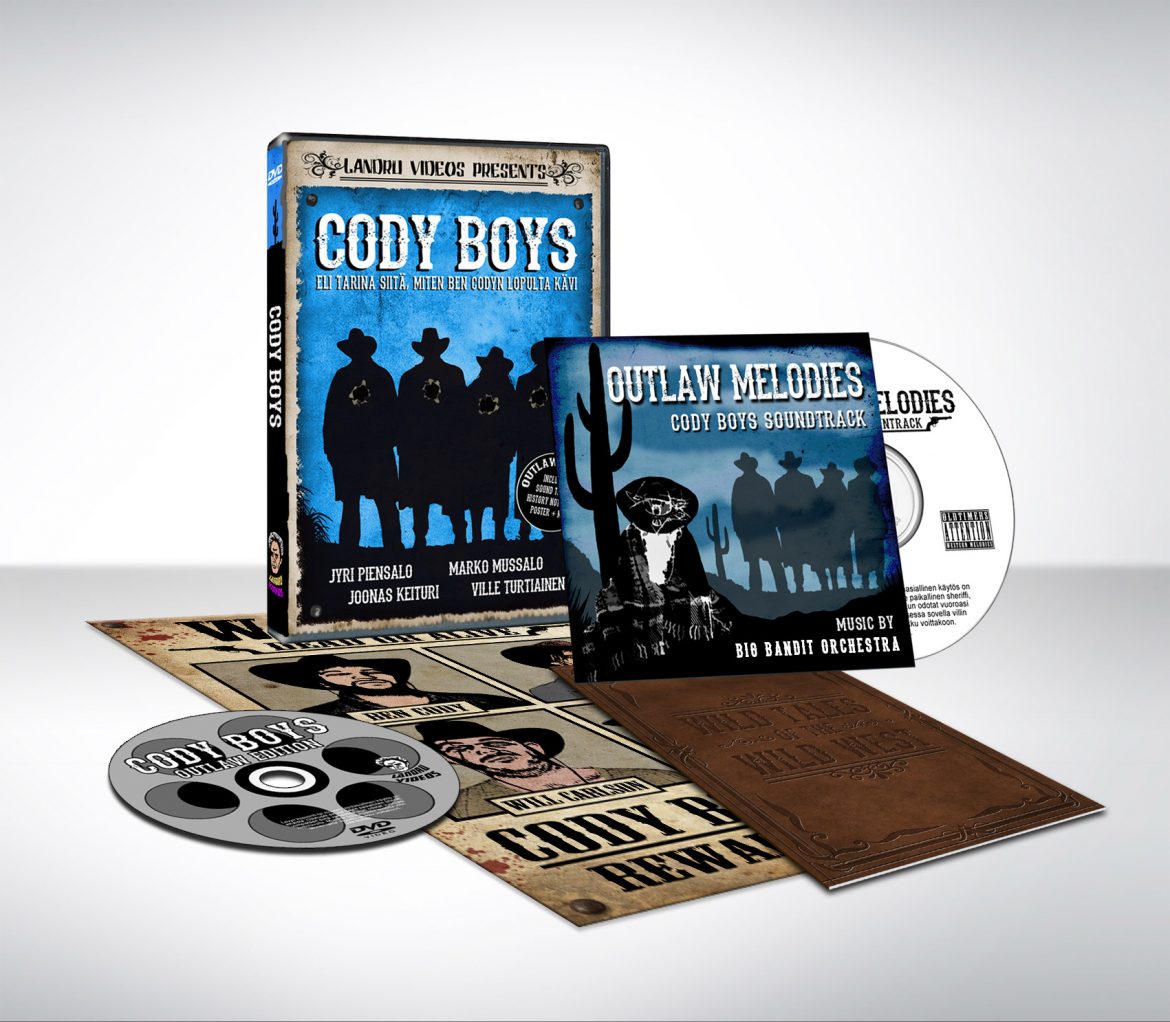 Cody Boys DVD elokuvan kannet